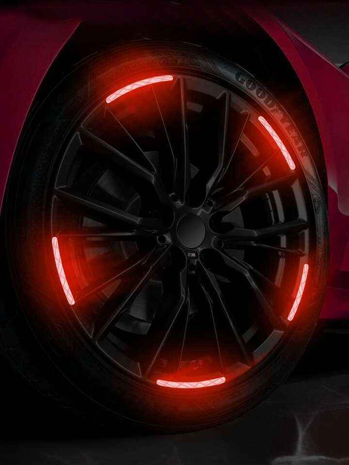 Reflective Wheel Rim Stripe Stickers