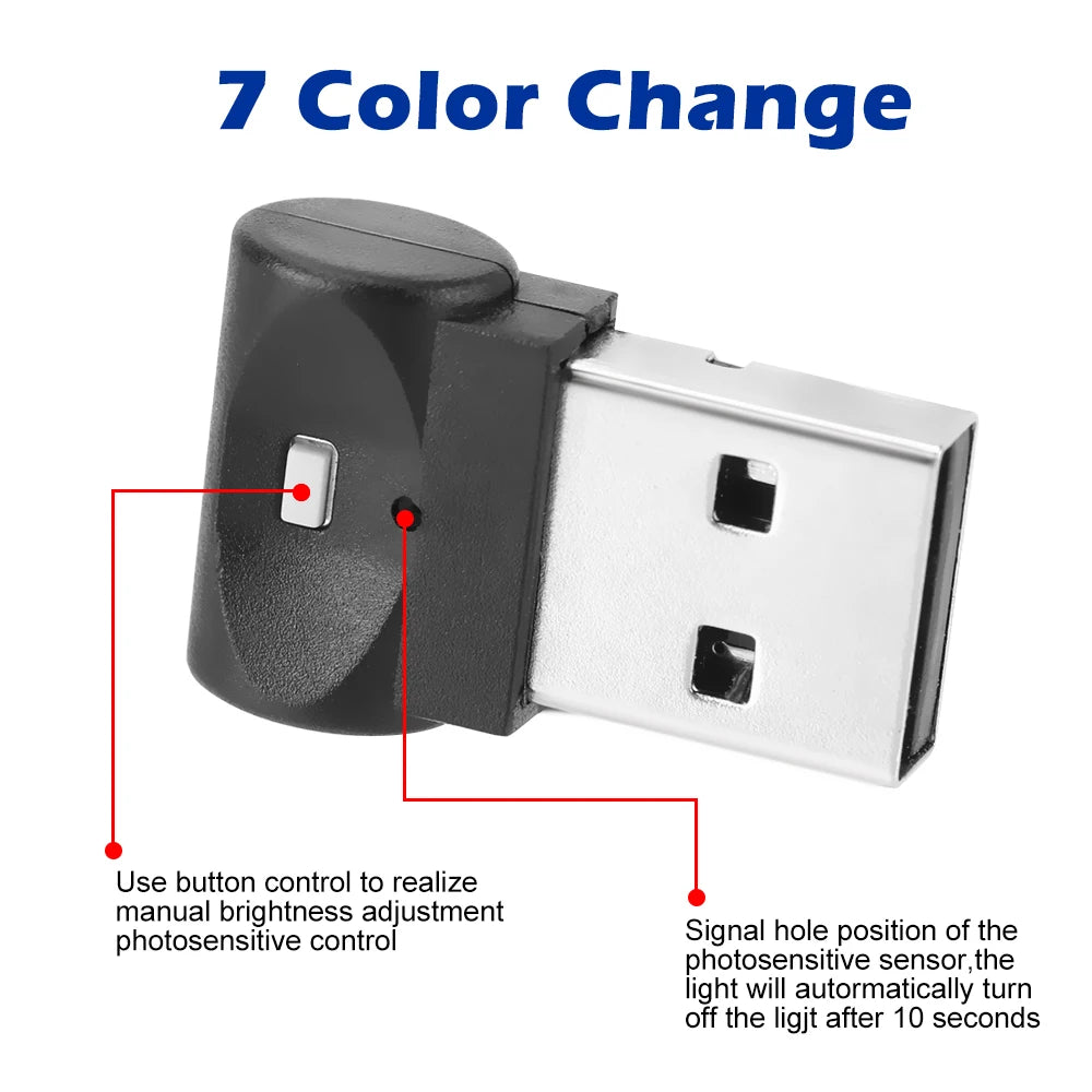 7-Color USB Ambient Light