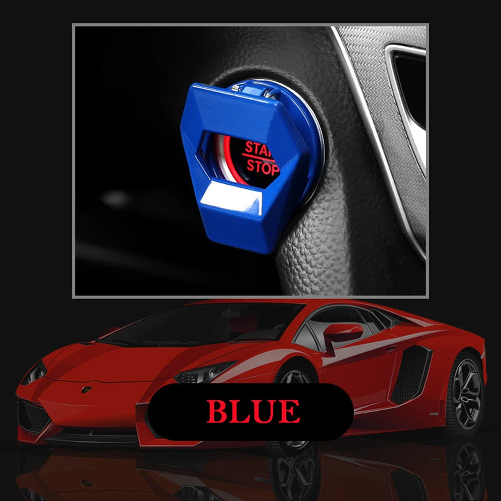 Car Engine Start/Stop Switch Button Cover