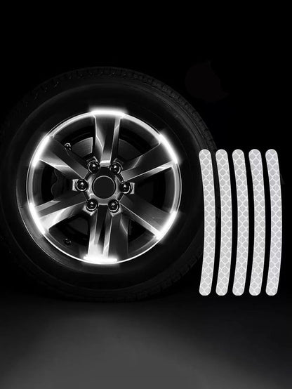Reflective Wheel Rim Stripe Stickers
