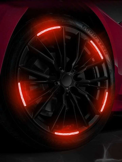 Reflective Wheel Rim Stripe Stickers