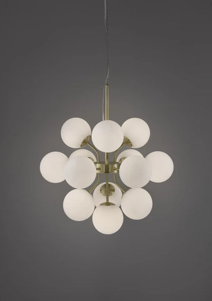 Taklampa guld sovrum