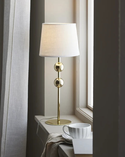 Bordslampa guld
