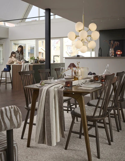 Taklampa guld sovrum