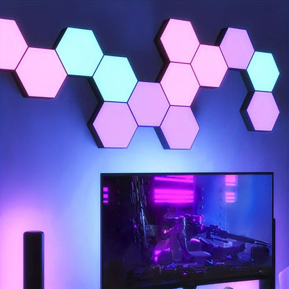 RGB Hex Wall Light - Avenco shop