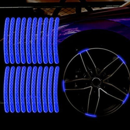 Reflective Wheel Rim Stripe Stickers